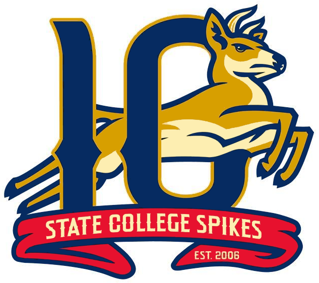 State College Spikes 2015 Anniversary Logo iron on transfers for T-shirts